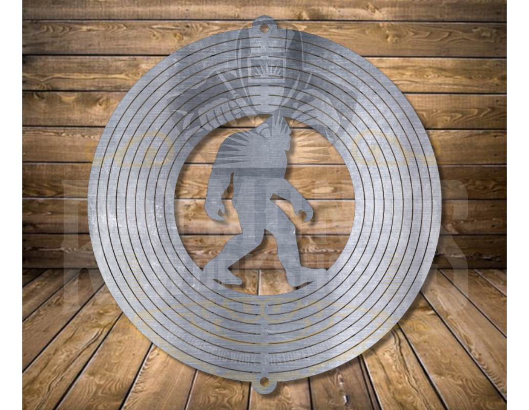 Bigfoot Wind Spinner - Raymond's Workshop