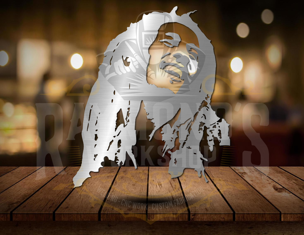Bob Marley Silhouette - Raymond's Workshop