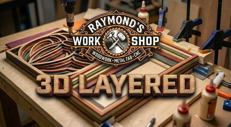 3d Layered Wall Art
