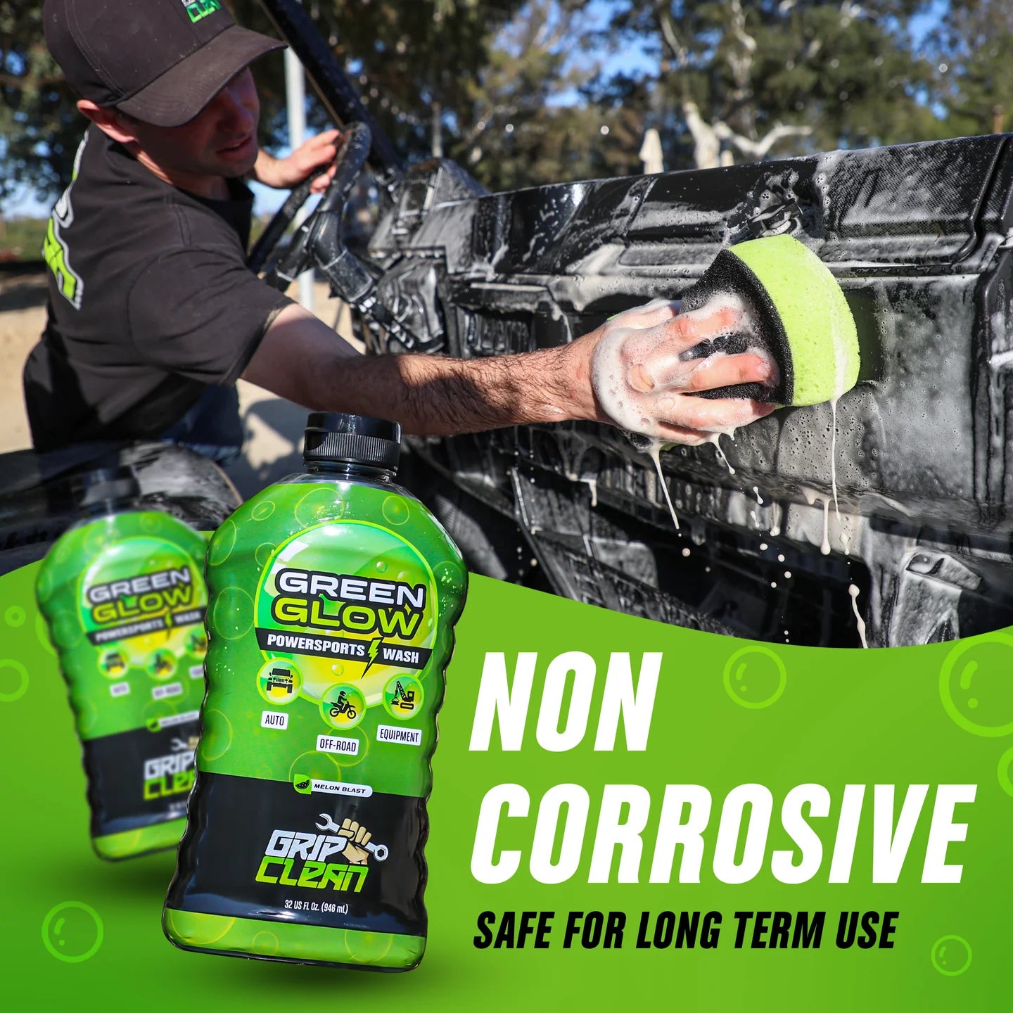 Grip Clean GreenGlow Powersports Wash