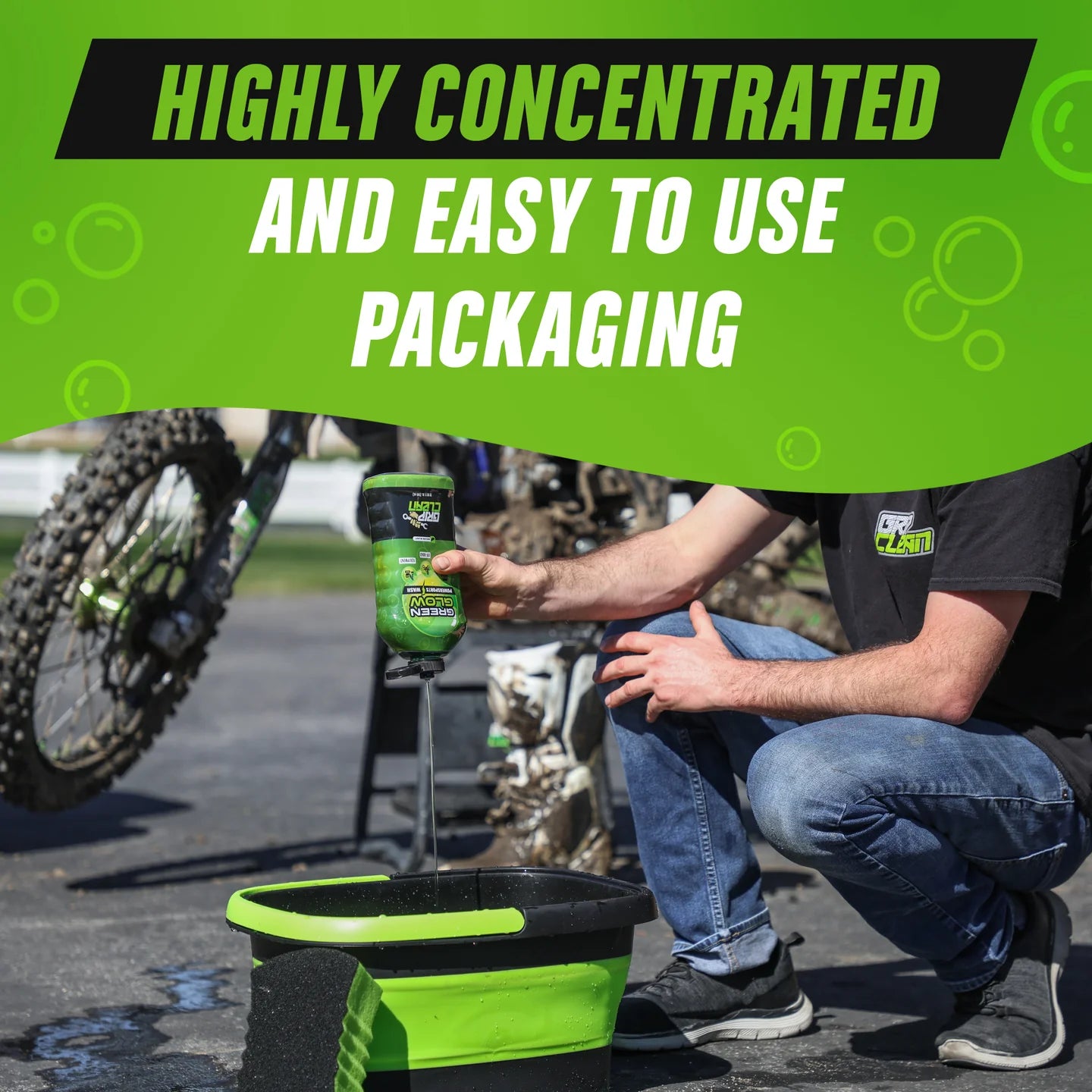 Grip Clean GreenGlow Powersports Wash