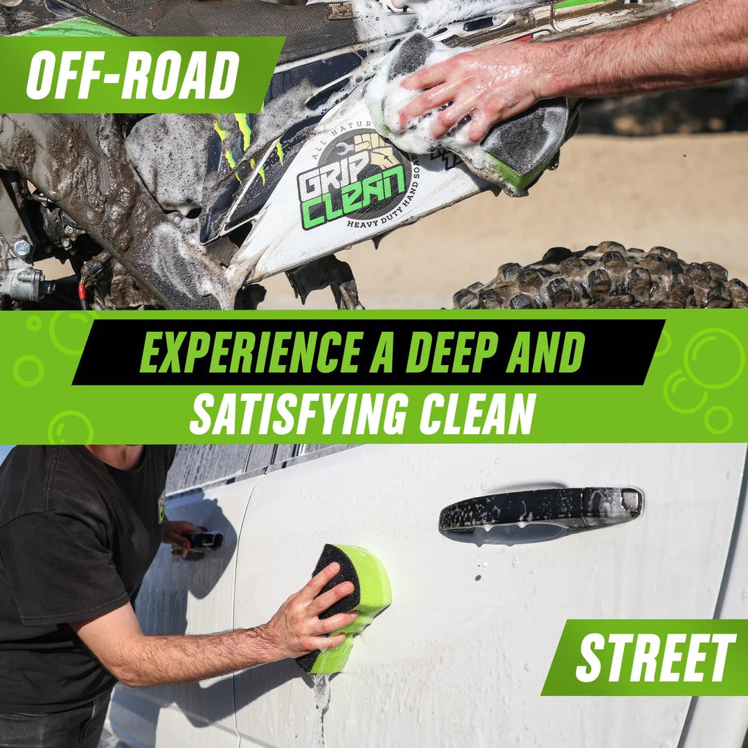 Grip Clean Ultra Scrub Vehicle Wash Sponge (2pk)