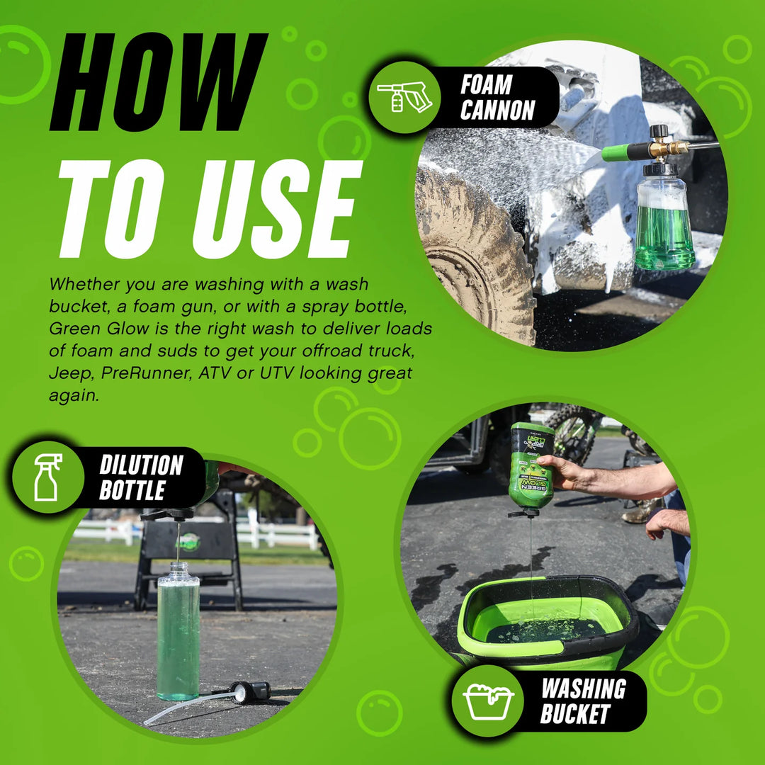 Grip Clean GreenGlow Powersports Wash