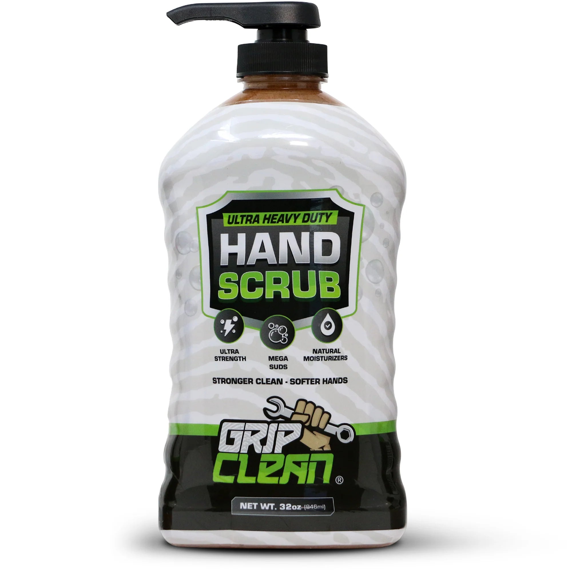 Grip Clean 32oz Ultra HD Walnut Hand Scrub