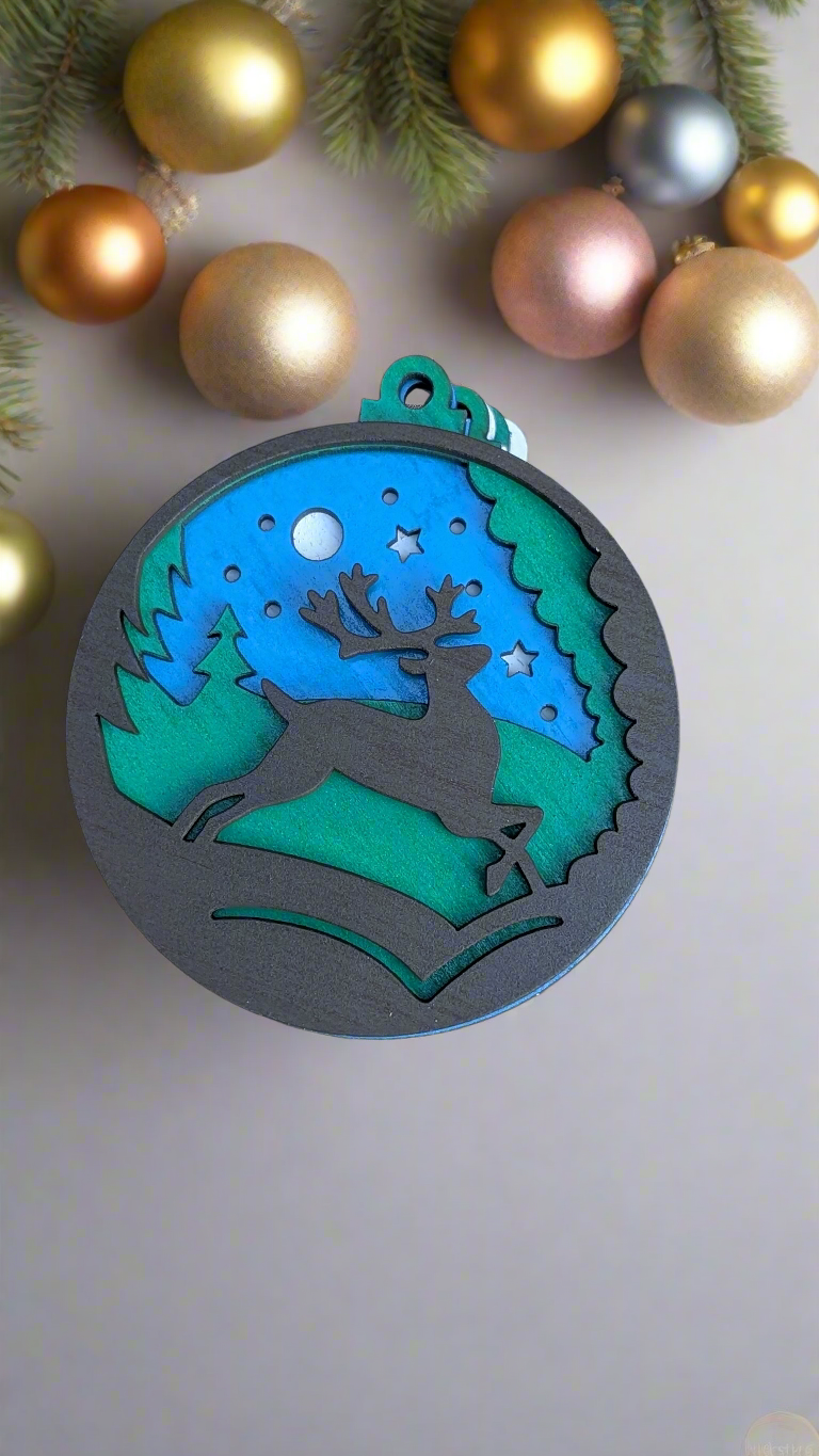 Deer Ornament V2