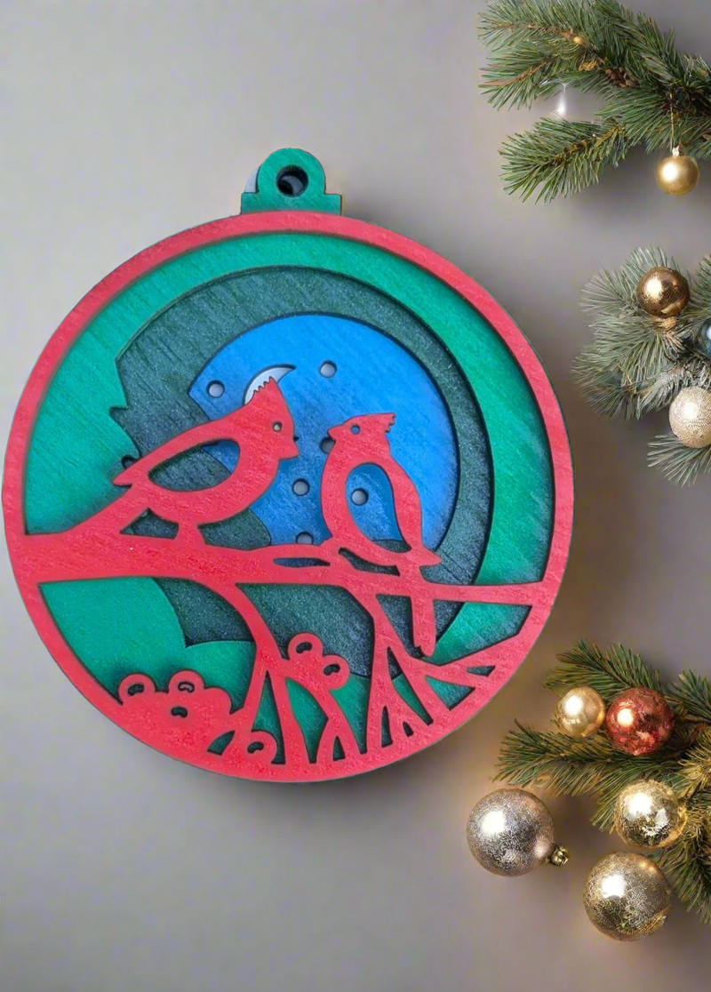 Cardinals V1 Ornament