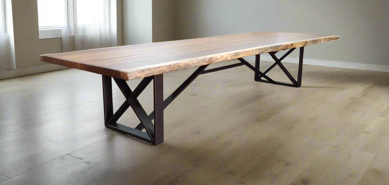 X Squared Steel Table Base - Raymond's Workshop