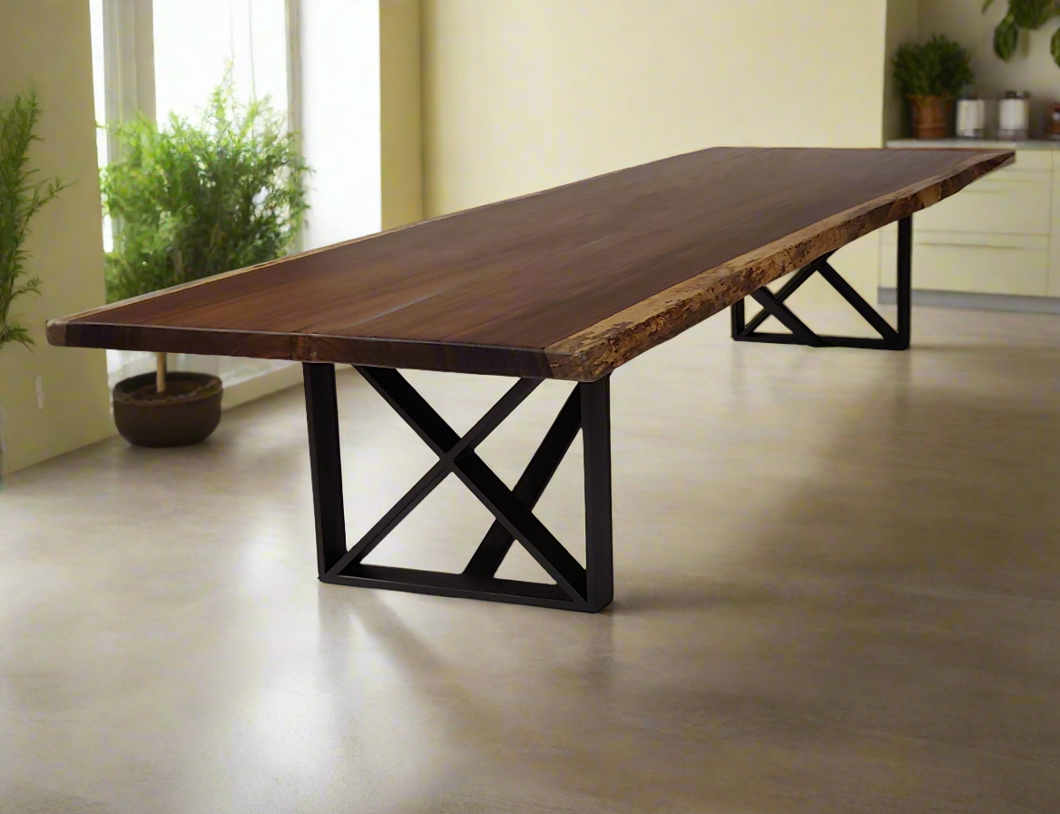 X Squared Steel Table Base - Raymond's Workshop