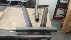Flag Pole Holders (Wheel Chock) - Raymond's Workshop