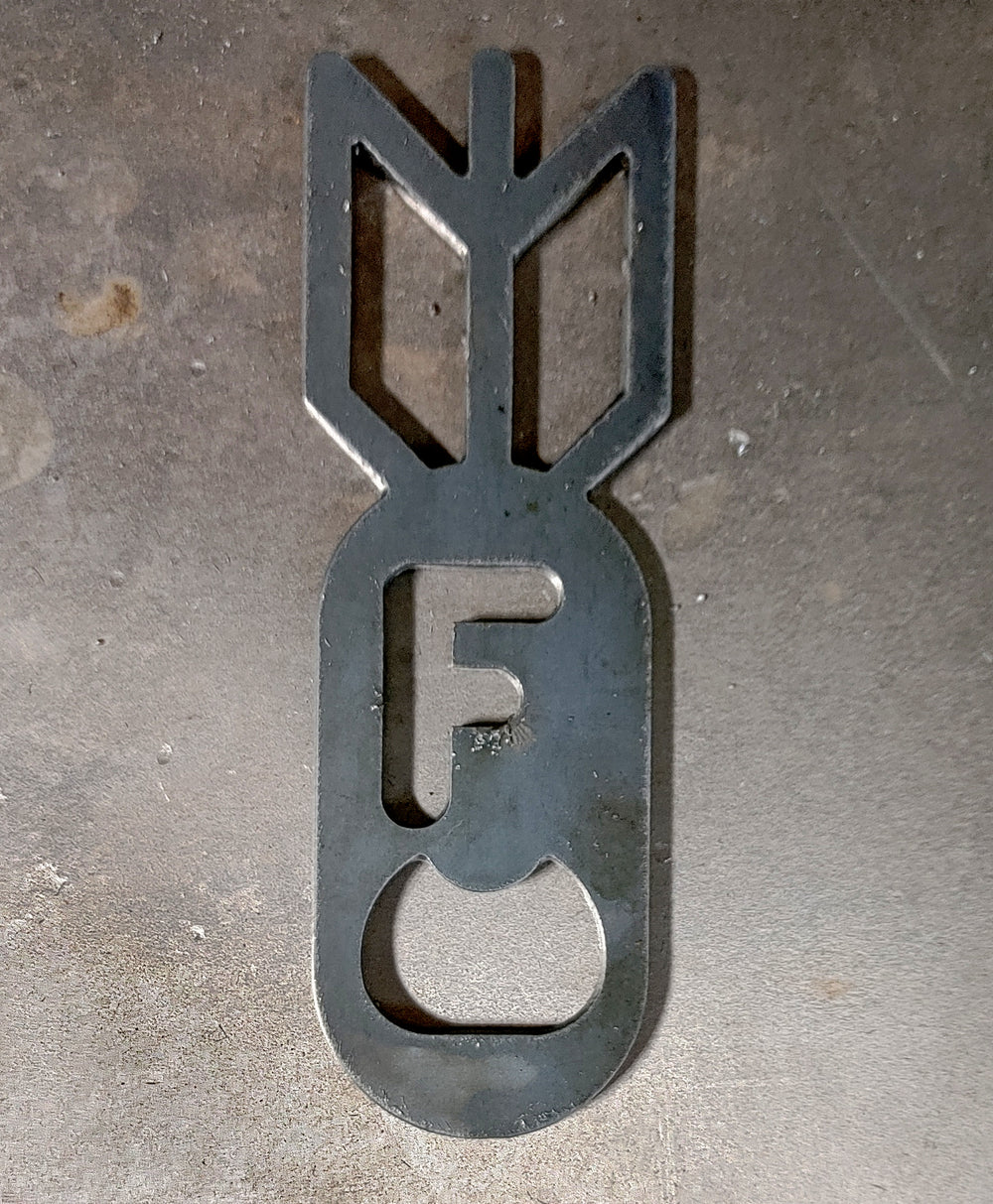 F Bomb Bottle Opener - Raymond's Workshop