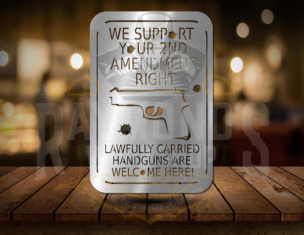 2nd Amendment V1 Wall Art: Unique, High-Quality Décor for Gun Enthusiasts & Patriots