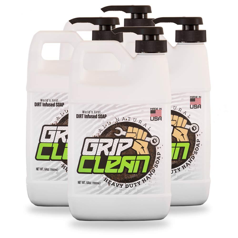 Grip Clean 1/2 Gallon Jug Hand Soap Raymond's Workshop 4 Jugs 