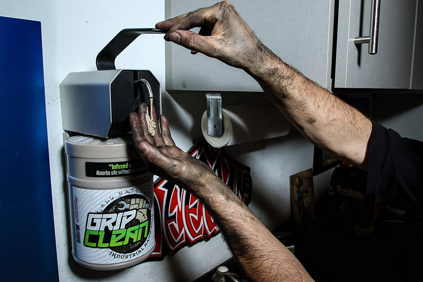 Grip Clean Wall Dispenser Hand Soap Raymond's Workshop 