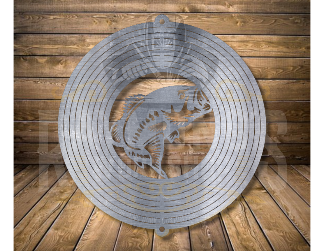 Bass V2 Wind Spinner - Raymond's Workshop