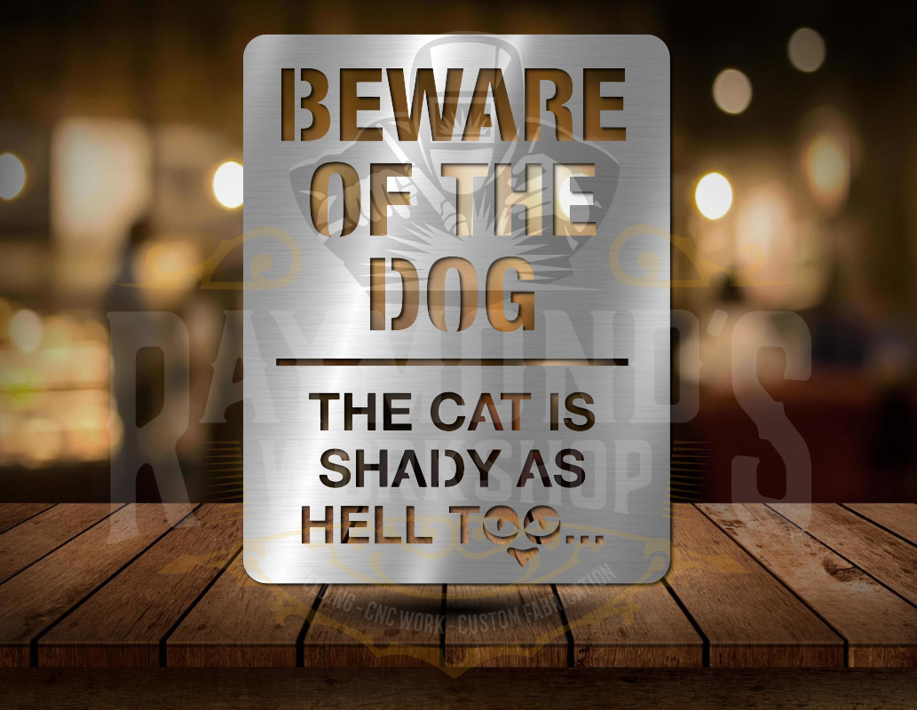 Beware Of Animals - Raymond's Workshop