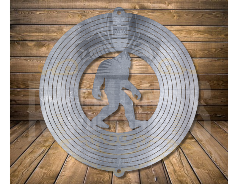 Bigfoot Wind Spinner - Raymond's Workshop