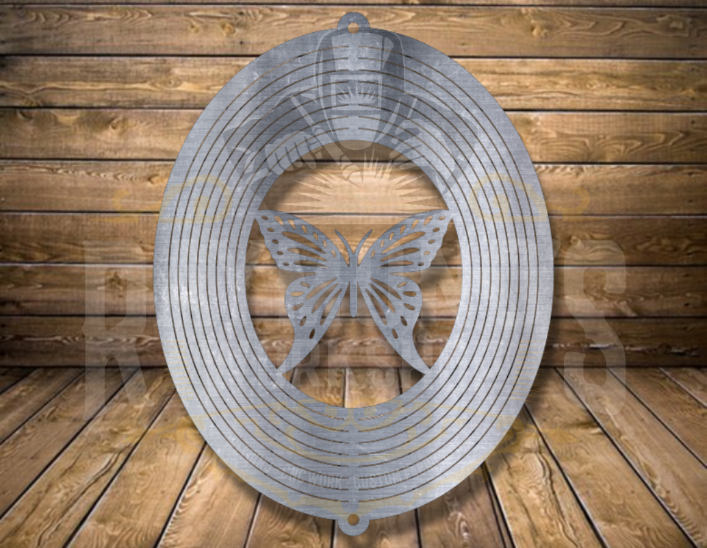 Butterfly V2 Wind Spinner - Raymond's Workshop