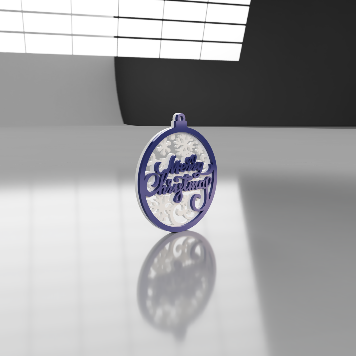 Merry Christmas Ornament - Raymond's Workshop