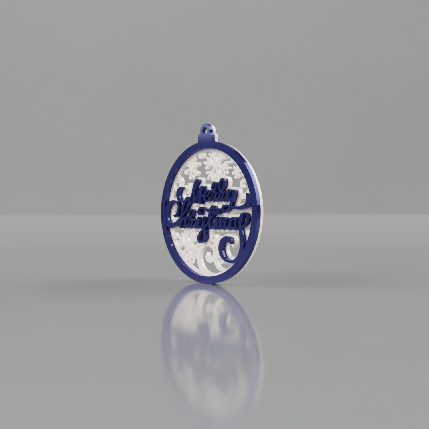 Merry Christmas Ornament - Raymond's Workshop