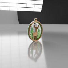 Deer Ornament - Raymond's Workshop