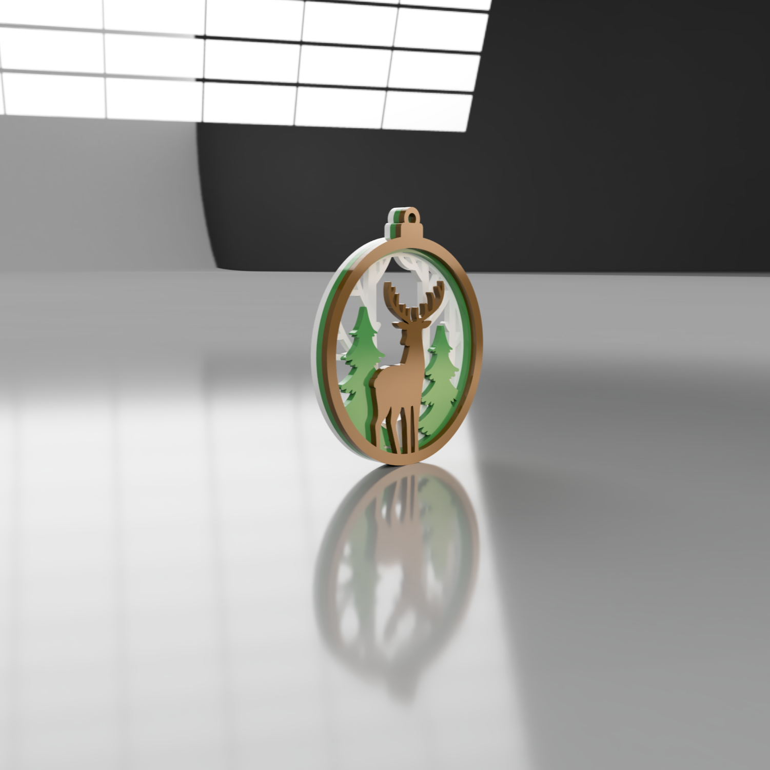 Deer Ornament - Raymond's Workshop