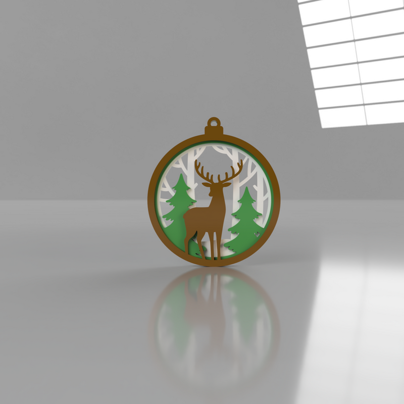 Deer Ornament - Raymond's Workshop