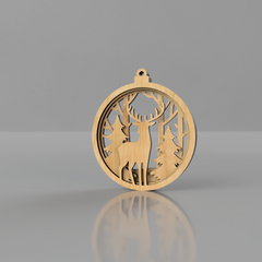 Deer Ornament - Raymond's Workshop