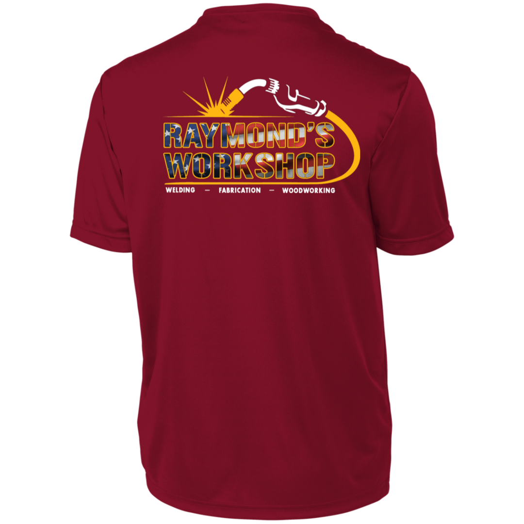 USA Raymond's Workshop Men's Wicking T-Shirt - Raymond's Workshop