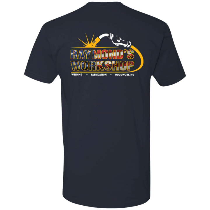 USA Raymond's Workshop Next Level Premium Short Sleeve T-Shirt - Raymond's Workshop