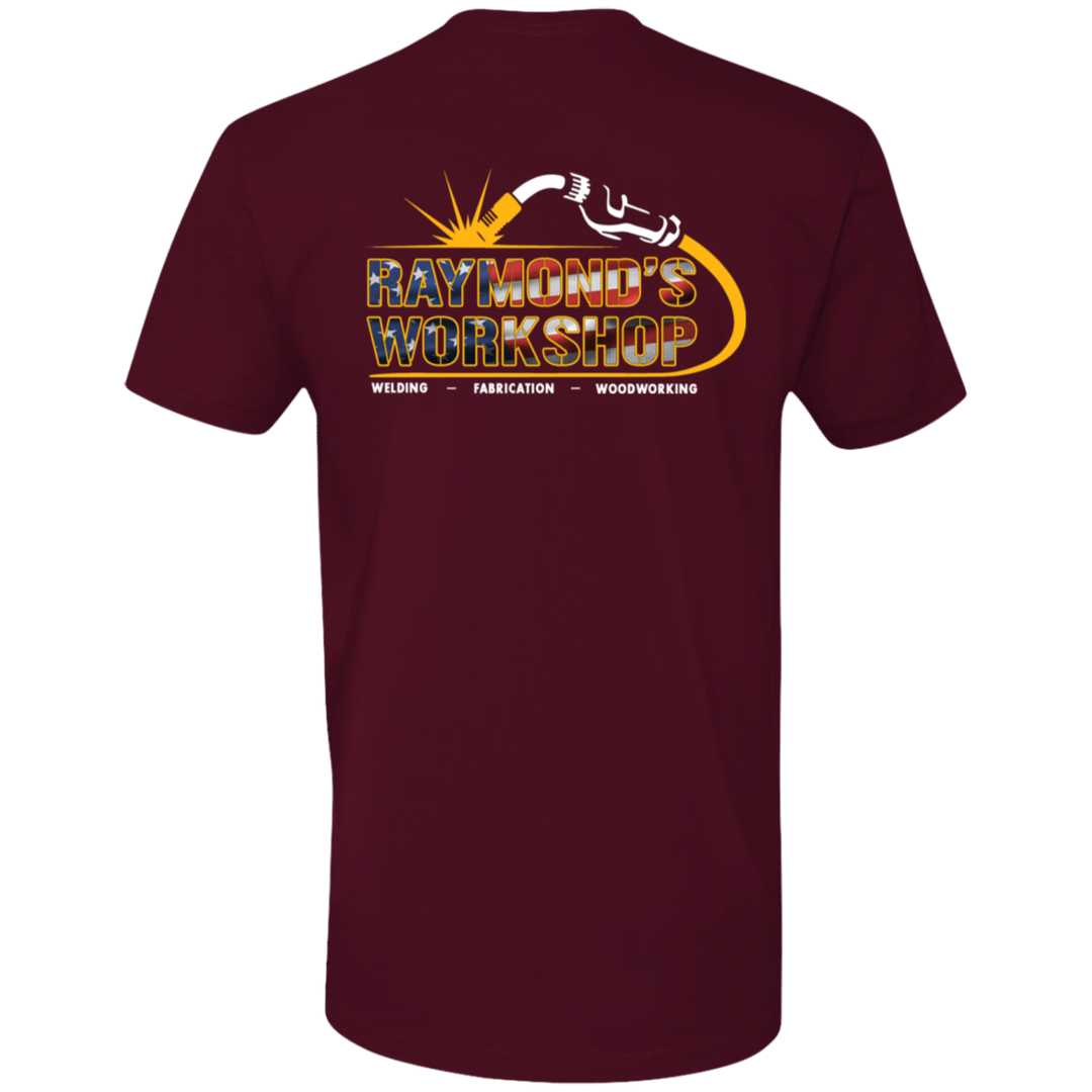 USA Raymond's Workshop Next Level Premium Short Sleeve T-Shirt - Raymond's Workshop
