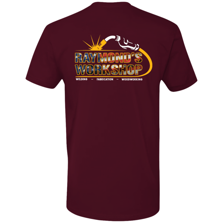 USA Raymond's Workshop Next Level Premium Short Sleeve T-Shirt - Raymond's Workshop