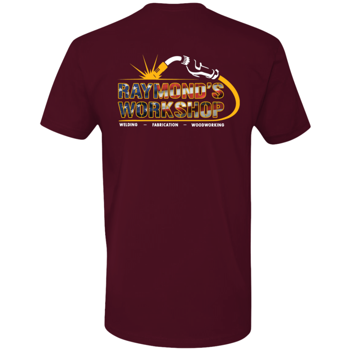 USA Raymond's Workshop Next Level Premium Short Sleeve T-Shirt - Raymond's Workshop