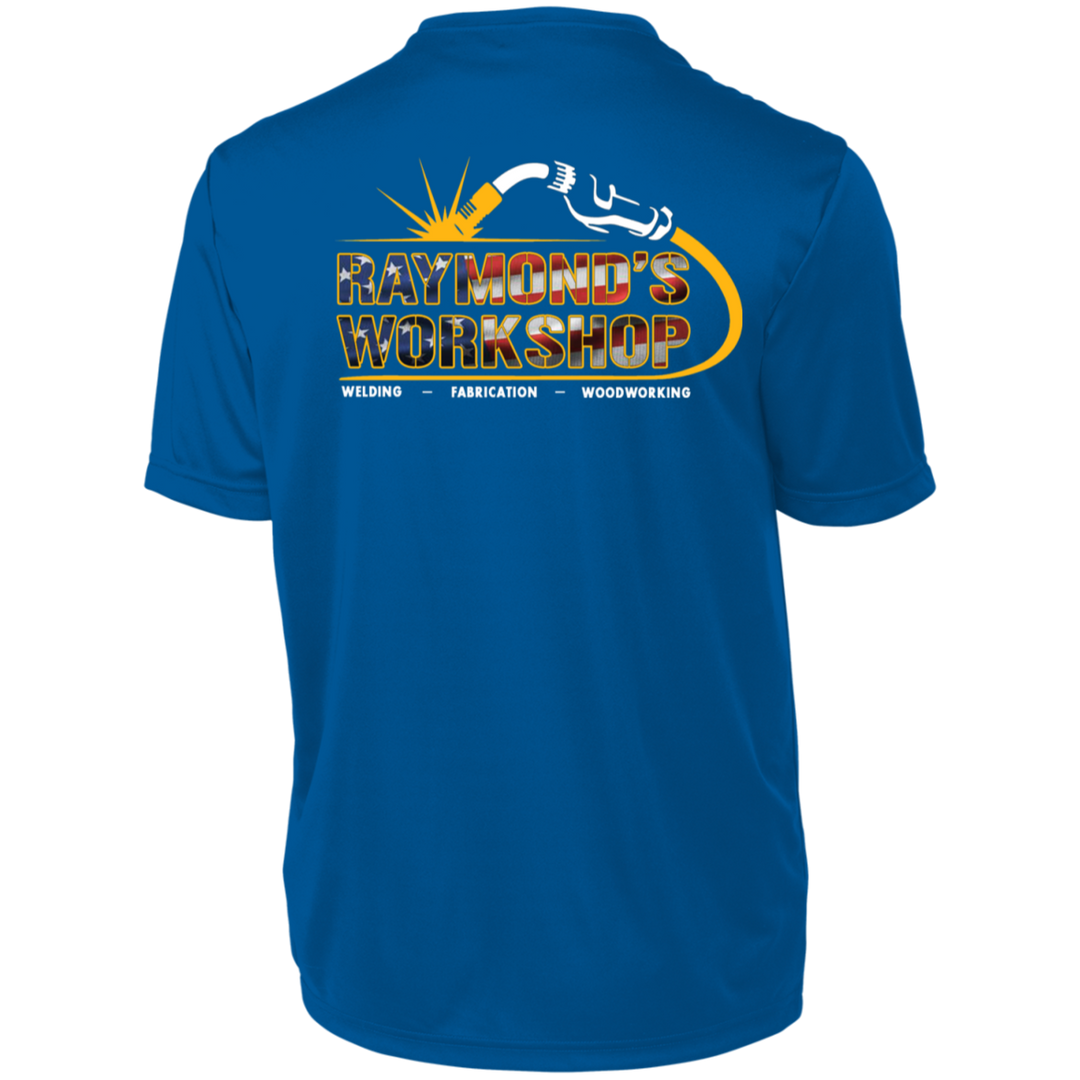 USA Raymond's Workshop Men's Wicking T-Shirt - Raymond's Workshop