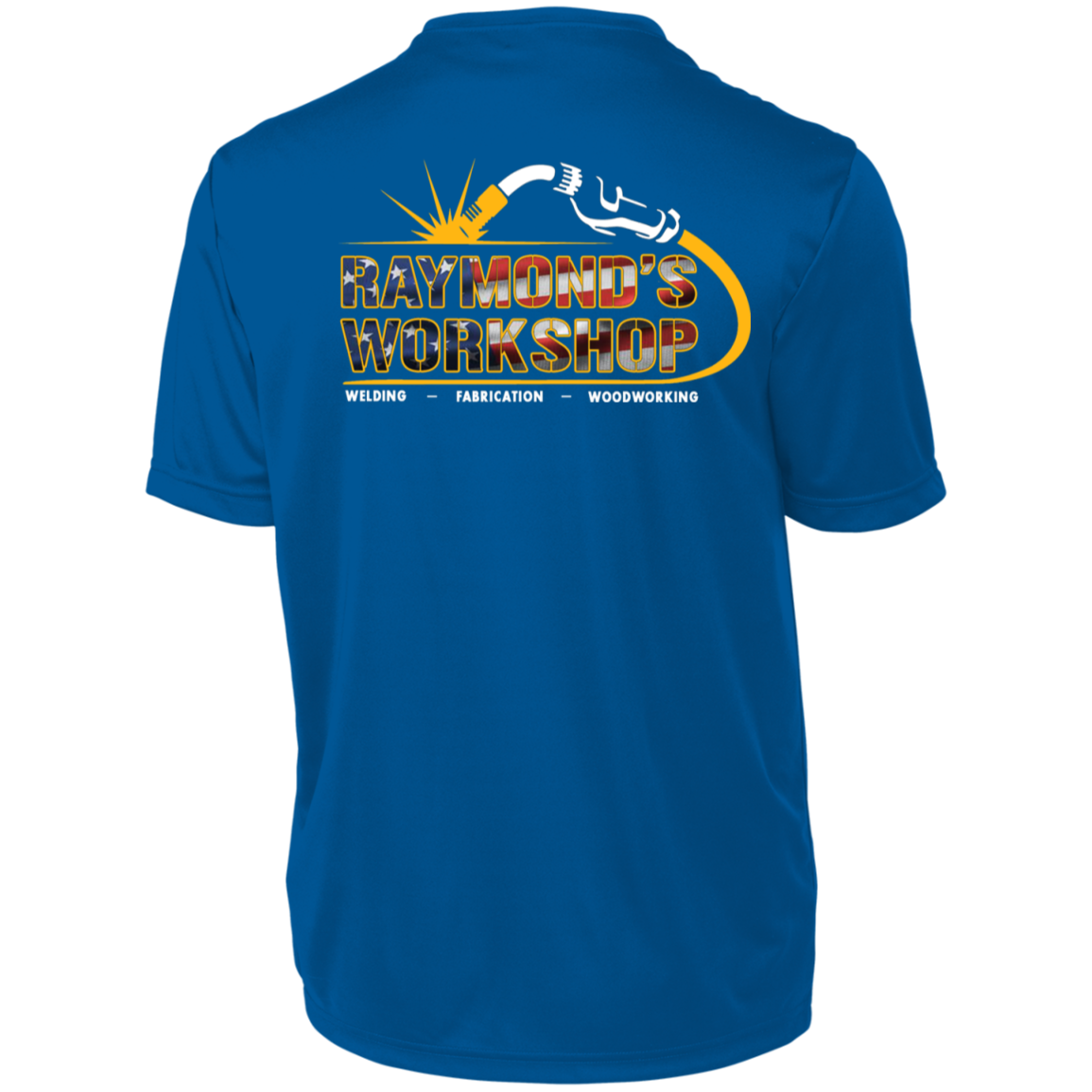 USA Raymond's Workshop Men's Wicking T-Shirt - Raymond's Workshop