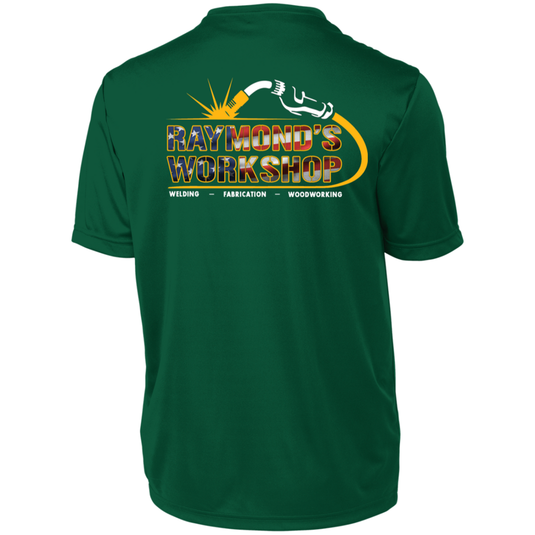 USA Raymond's Workshop Men's Wicking T-Shirt - Raymond's Workshop