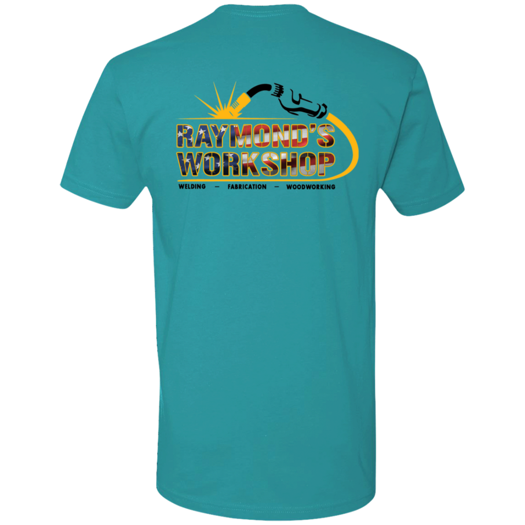 USA Raymond's Workshop Next Level Premium Short Sleeve T-Shirt - Raymond's Workshop