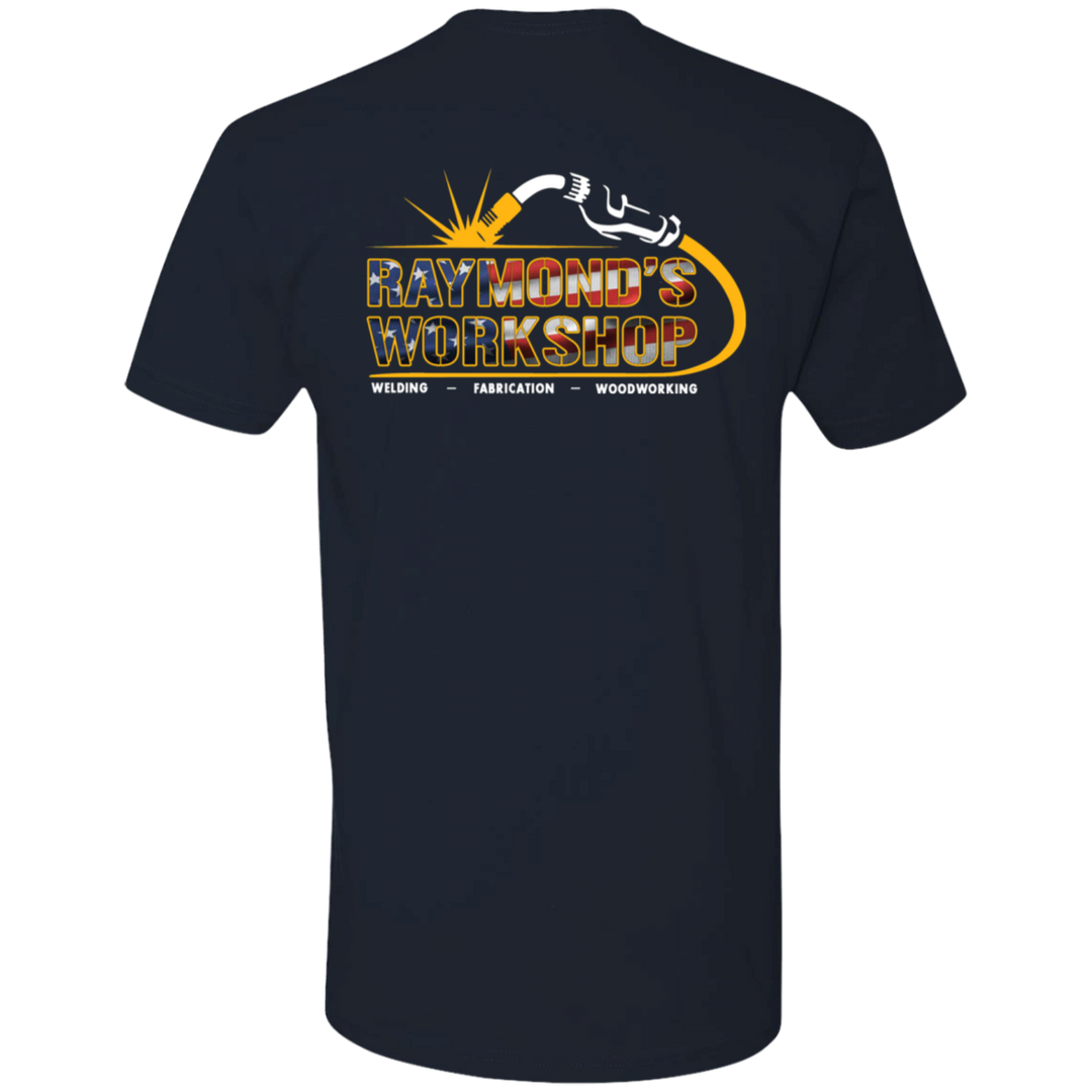 USA Raymond's Workshop Next Level Premium Short Sleeve T-Shirt - Raymond's Workshop