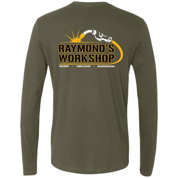 Raymond's Workshop Men's Premium LS - Raymond's Workshop