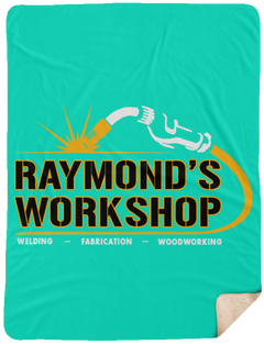 Raymond's Workshop Sherpa Blanket - 60x80 - Raymond's Workshop