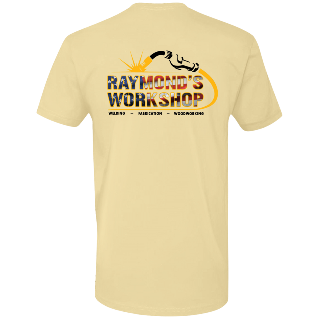 USA Raymond's Workshop Next Level Premium Short Sleeve T-Shirt - Raymond's Workshop