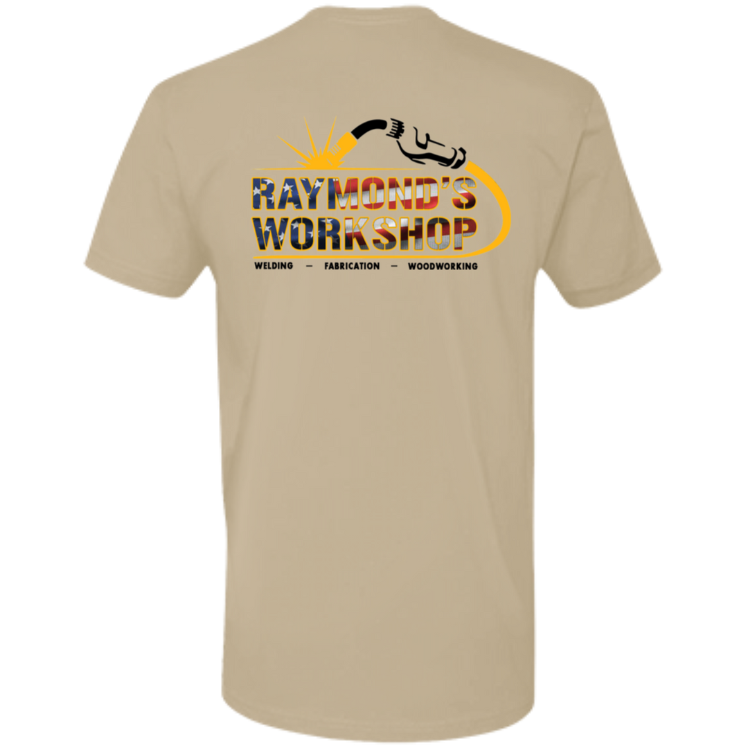 USA Raymond's Workshop Next Level Premium Short Sleeve T-Shirt - Raymond's Workshop