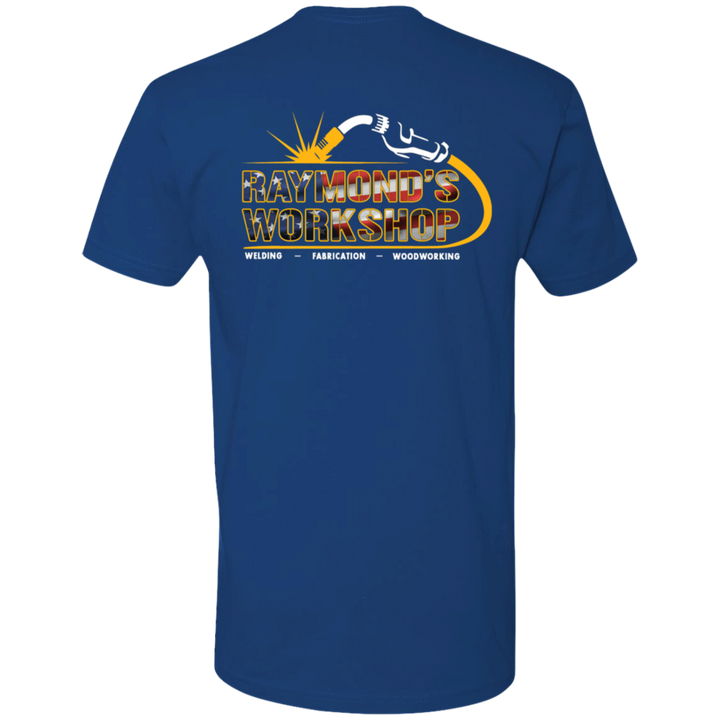 USA Raymond's Workshop Next Level Premium Short Sleeve T-Shirt - Raymond's Workshop