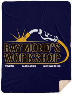 Raymond's Workshop Sherpa Blanket - 60x80 - Raymond's Workshop