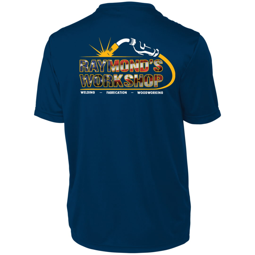 USA Raymond's Workshop Men's Wicking T-Shirt - Raymond's Workshop