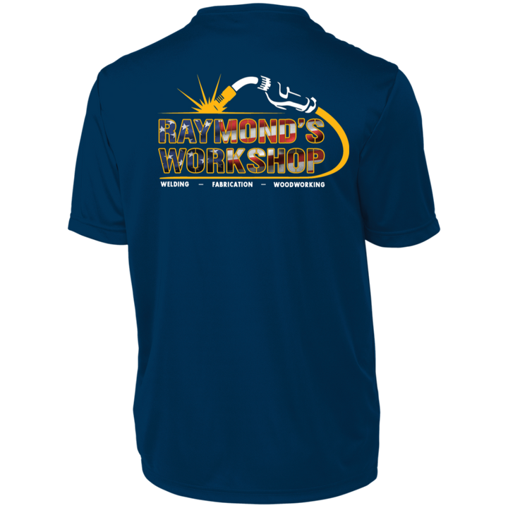 USA Raymond's Workshop Men's Wicking T-Shirt - Raymond's Workshop