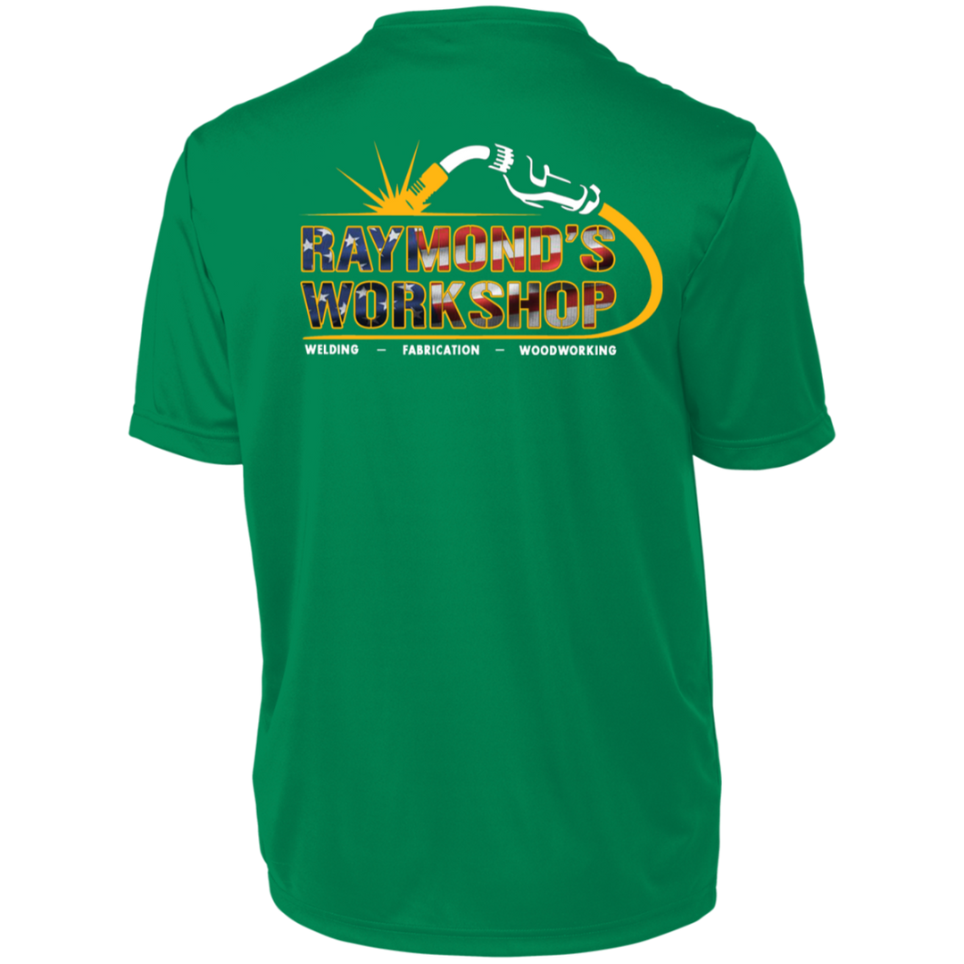 USA Raymond's Workshop Men's Wicking T-Shirt - Raymond's Workshop