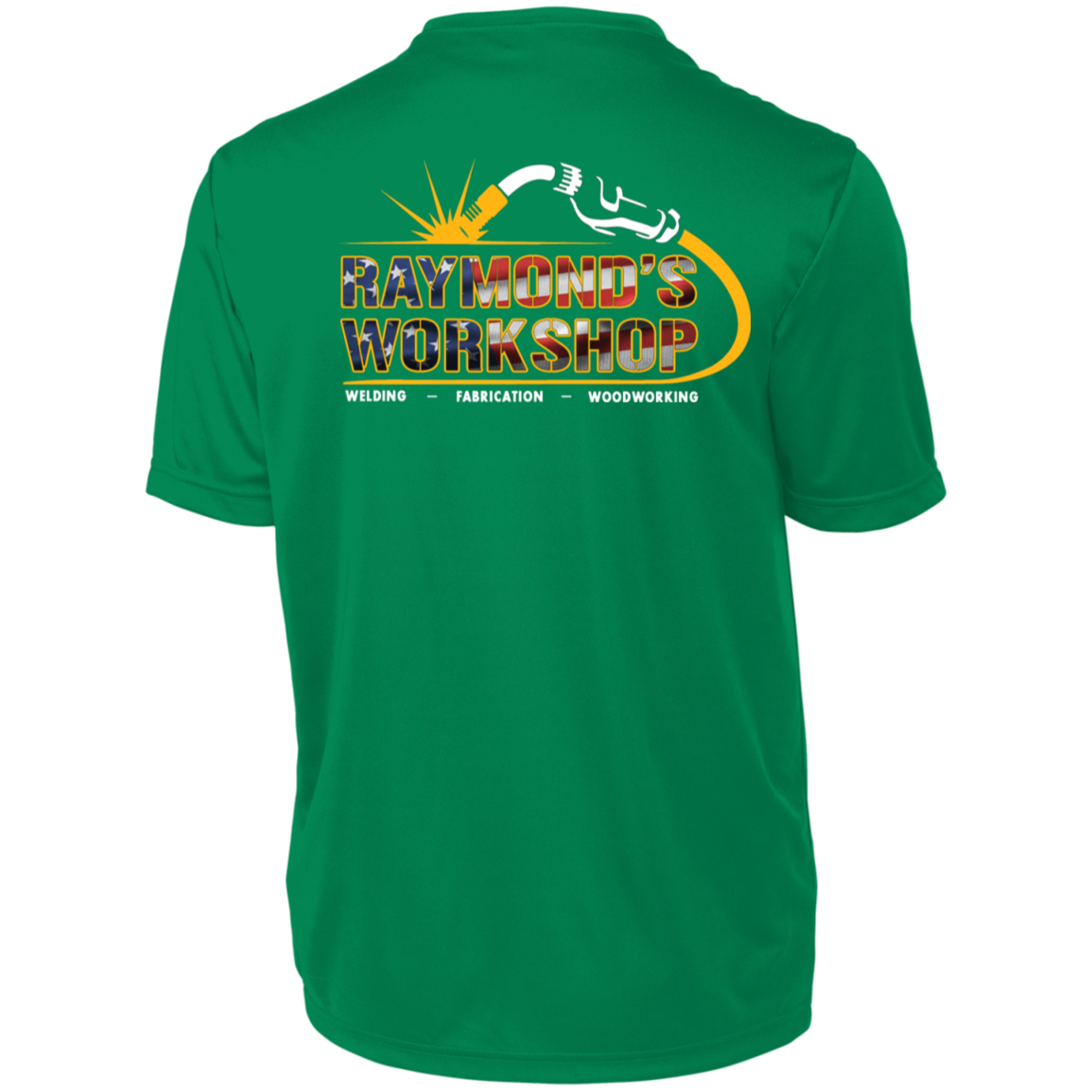 USA Raymond's Workshop Men's Wicking T-Shirt - Raymond's Workshop