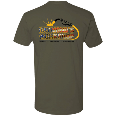 USA Raymond's Workshop Next Level Premium Short Sleeve T-Shirt - Raymond's Workshop