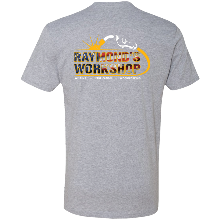 USA Raymond's Workshop Next Level Premium Short Sleeve T-Shirt - Raymond's Workshop