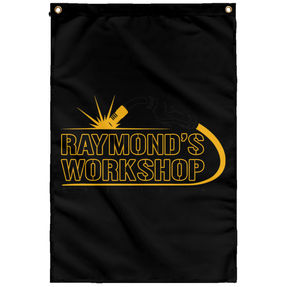 Raymond's Workshop Wall Flag - Raymond's Workshop